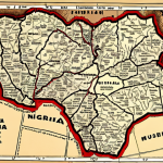 **Image Prompt 1**: "A historical map of Nigeria in 1967, highlighting ethnic groups such as the Biafrans, Muslims, and Christians, with visual representations of cultural differences including language, religion, and traditions."